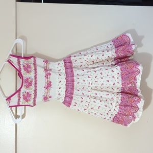 Girls summer floral dress size 6